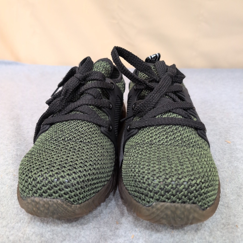 Indestructible Shoes Ryker Steel Toe Safety Sneakers Olive Green Mens 6.5 NA305
